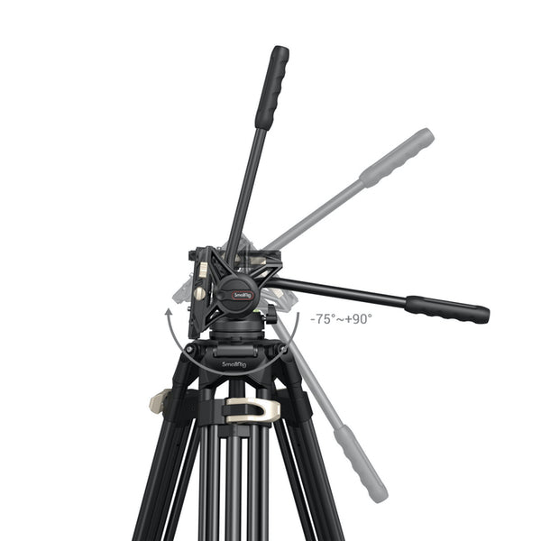 SmallRig Treppiede 3751B Heavy-Duty Fluid Head Tripod AD-01 SmallRig Treppiede 3751B Heavy-Duty Fluid Head Tripod AD-01